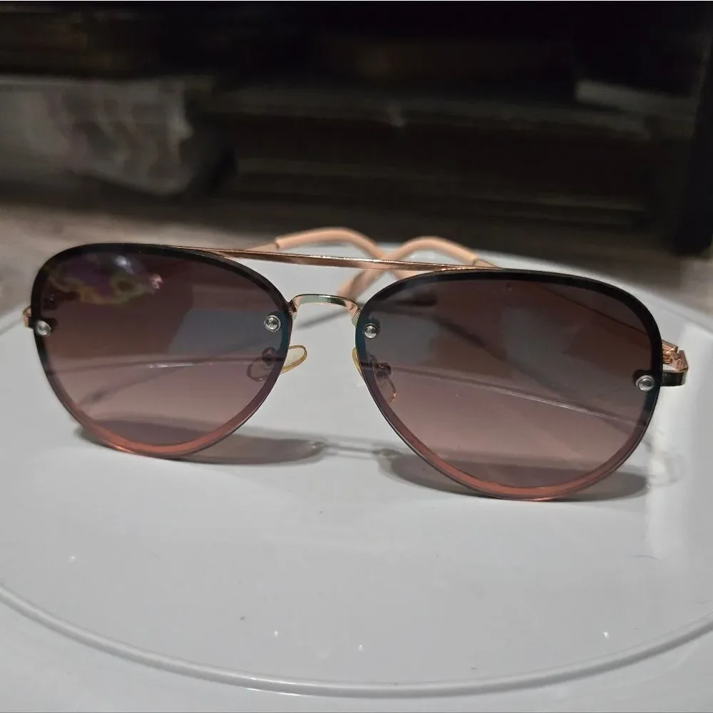 Womens fashion aviator sunglasses